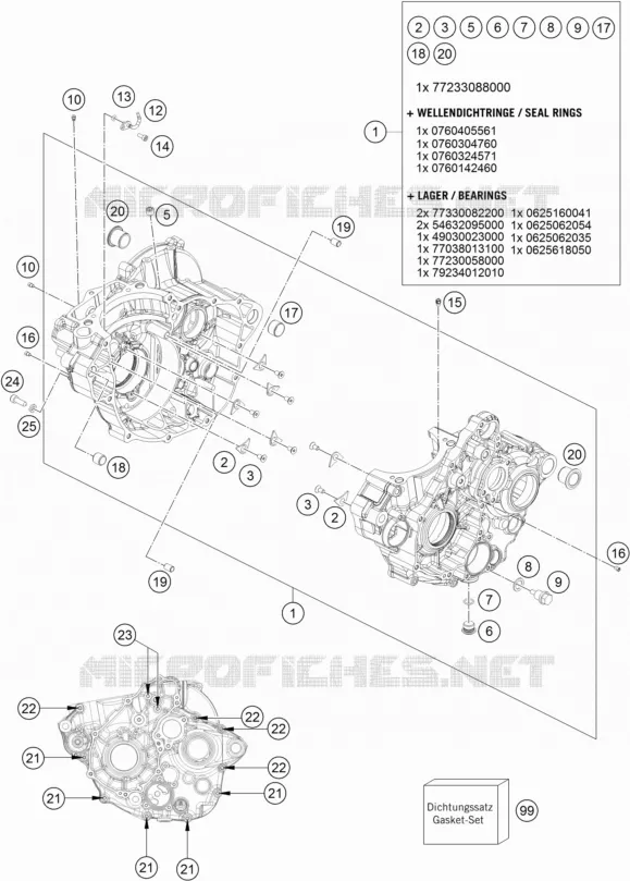 CARTER MOTEUR