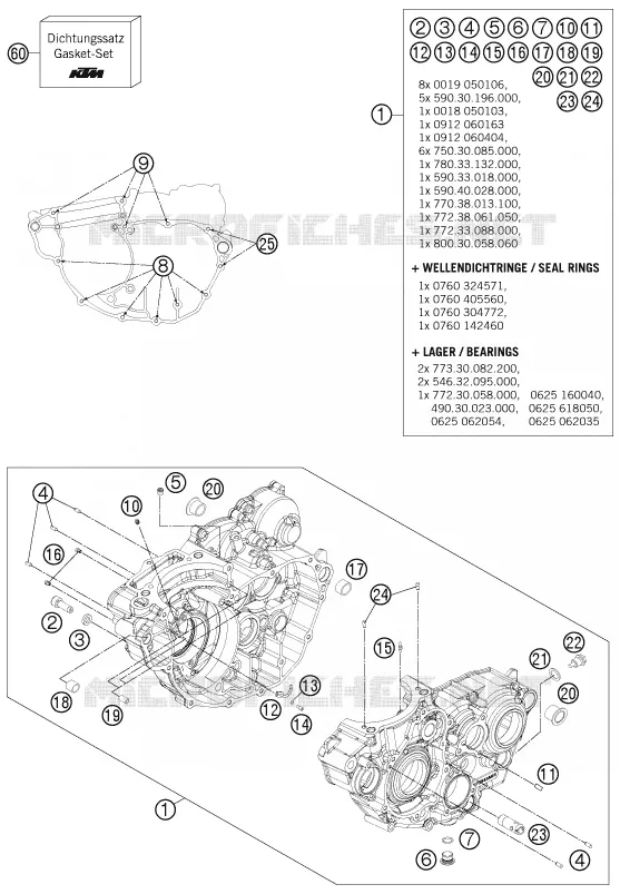 CARTER MOTEUR