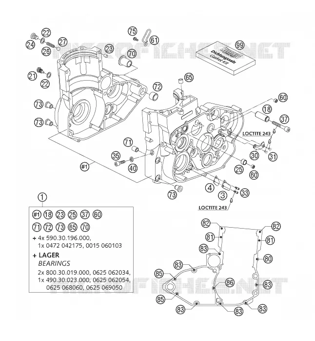 CARTER MOTEUR