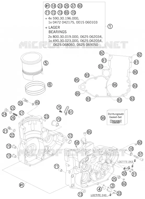 CARTER MOTEUR