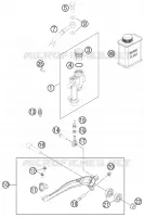 MAITRE CYLINDRE DE FREIN ARRIERE