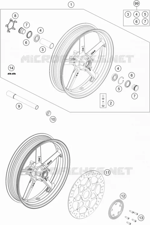 ROUE AVANT