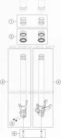 FOURCHE (PIECES)