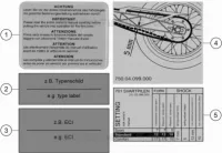 ETIQUETTES INFORMATIONS TECHNIQUES