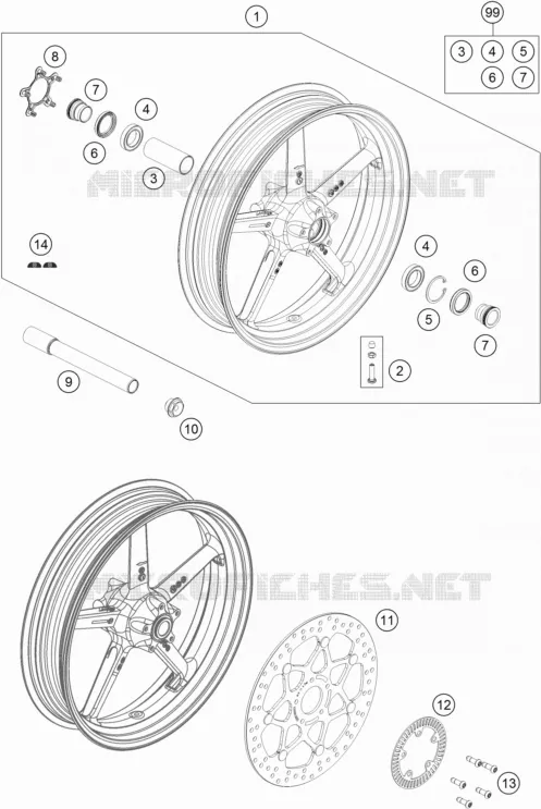 ROUE AVANT