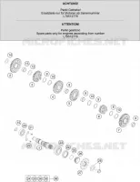 BOITE DE VITESSES - ARBRE SECONDAIRE