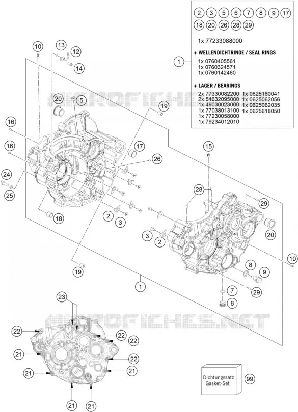 CARTER MOTEUR