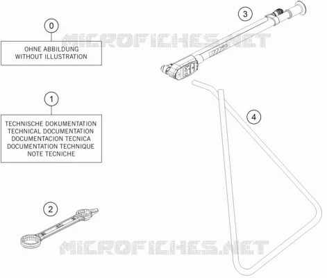 TROUSSE A OUTILS / MANUELS / OPTIONS