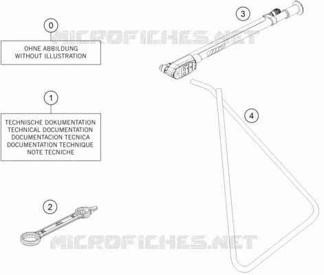 TROUSSE A OUTILS / MANUELS / OPTIONS