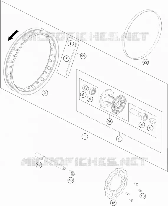ROUE AVANT
