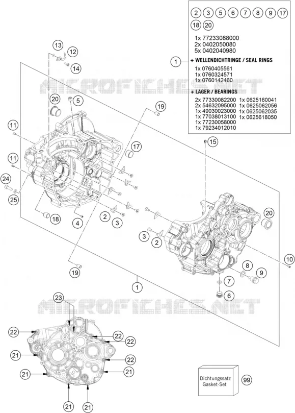 CARTER MOTEUR
