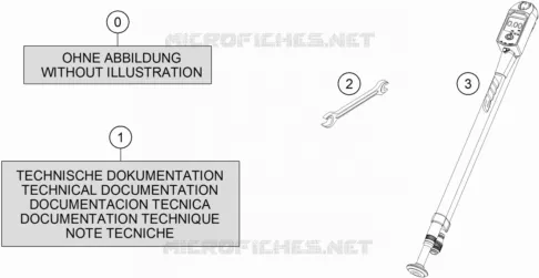 TROUSSE A OUTILS / MANUELS / OPTIONS