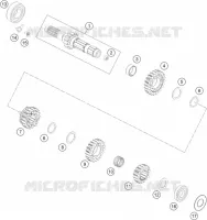 BOITE DE VITESSES - ARBRE PRIMAIRE