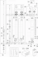FOURCHE (PIECES)