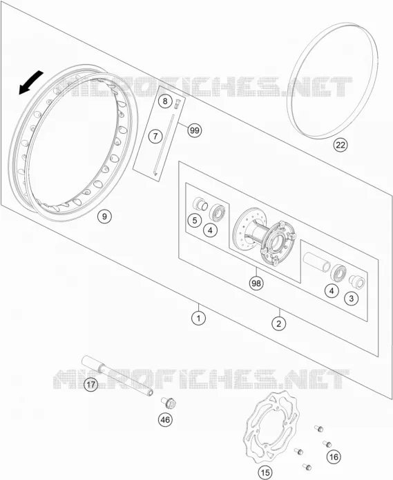 ROUE AVANT