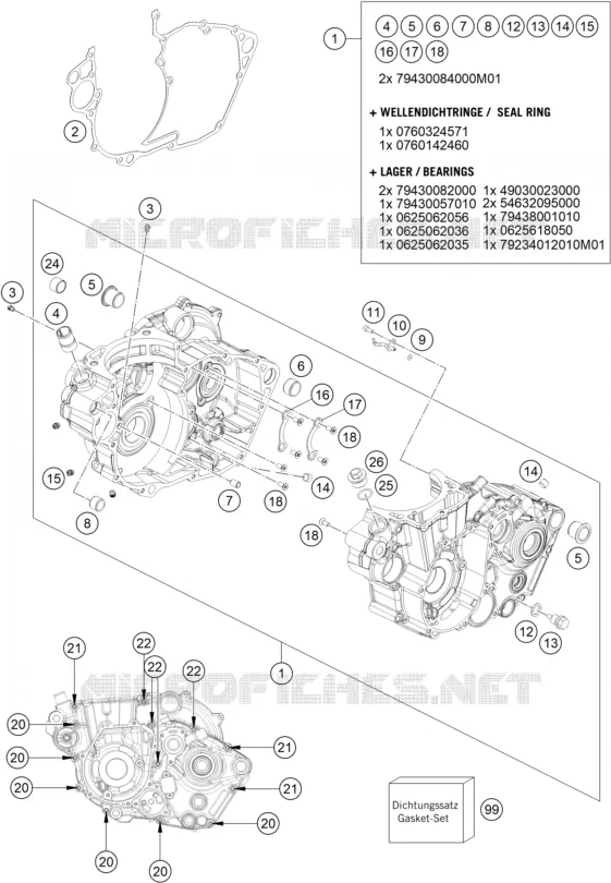 CARTER MOTEUR
