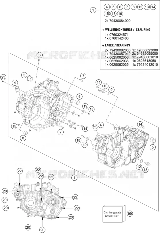 CARTER MOTEUR