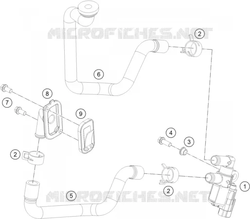 SECONDARY AIR SYSTEM SAS Husqvarna Husqvarna 701 2018 701 ENDURO  701 ENDURO
