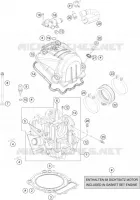 CULASSE  701 husqvarna-moto 2016 701 ENDURO 43
