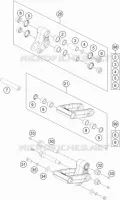 BIELLETTE D'AMORTISSEUR PRO LEVER pour Husqvarna 701 ENDURO 2016