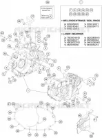 CARTER MOTEUR pour Husqvarna 701 ENDURO 2016