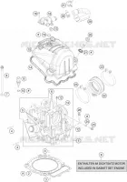 CULASSE pour Husqvarna 701 ENDURO 2016