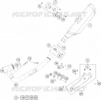ECHAPPEMENT pour Husqvarna 701 ENDURO 2016