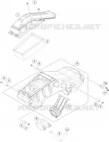 FILTRE A AIR pour Husqvarna 701 ENDURO 2016