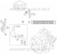POMPE A EAU pour Husqvarna 701 ENDURO 2016