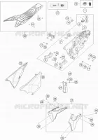RESERVOIR / SELLE pour Husqvarna 701 ENDURO 2016