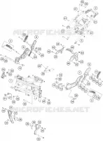 CADRE pour Husqvarna SVARTPILEN 401 2018