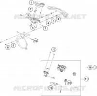CONTACTEUR A CLE pour Husqvarna SVARTPILEN 401 2018