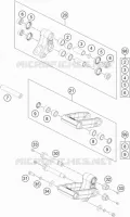 BIELLETTE D'AMORTISSEUR PRO LEVER pour Husqvarna 701 SUPERMOTO 2016