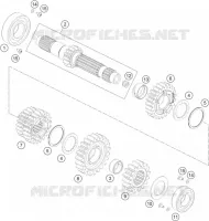 BOITE DE VITESSES   ARBRE PRIMAIRE pour Husqvarna 701 SUPERMOTO 2016
