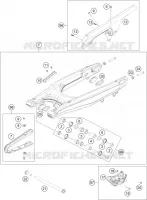 BRAS OSCILLANT  pour Husqvarna 701 SUPERMOTO 2016