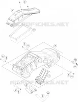 FILTRE A AIR pour Husqvarna 701 SUPERMOTO 2016