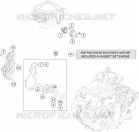 POMPE A EAU pour Husqvarna 701 SUPERMOTO 2016