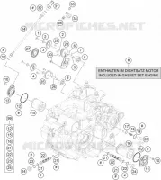 POMPE A HUILE pour Husqvarna 701 SUPERMOTO 2016