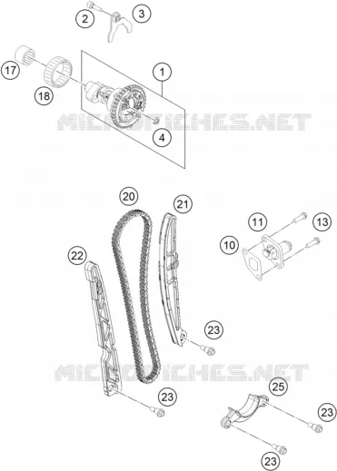 DISTRIBUTION Husqvarna Husqvarna 450 2017 FR 450  FR 450 RALLY
