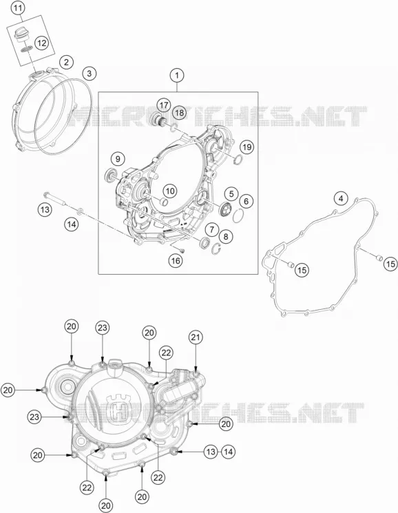 CARTER EMBRAYAGE Husqvarna Husqvarna 501 2017 FE 501  FE 501
