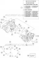 CARTER MOTEUR pour Husqvarna TE 300 2018