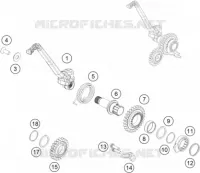 KICK pour Husqvarna TE 300 2018