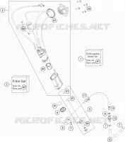 POMPE A ESSENCE pour Husqvarna TE 300 2018
