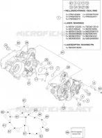 CARTER MOTEUR pour Husqvarna TE 300 2018
