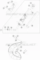 ECHAPPEMENT pour Husqvarna TE 300 2018