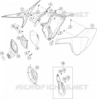 FILTRE A AIR pour Husqvarna TE 300 2018