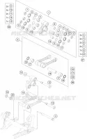 BIELLETTE D'AMORTISSEUR PRO LEVER pour Husqvarna TE 300 2017