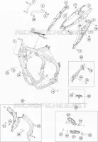 CADRE pour Husqvarna TE 300 2017