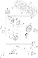 EMBRAYAGE pour Husqvarna TE 300 2017