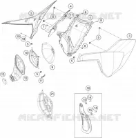 FILTRE A AIR pour Husqvarna TE 300 2017